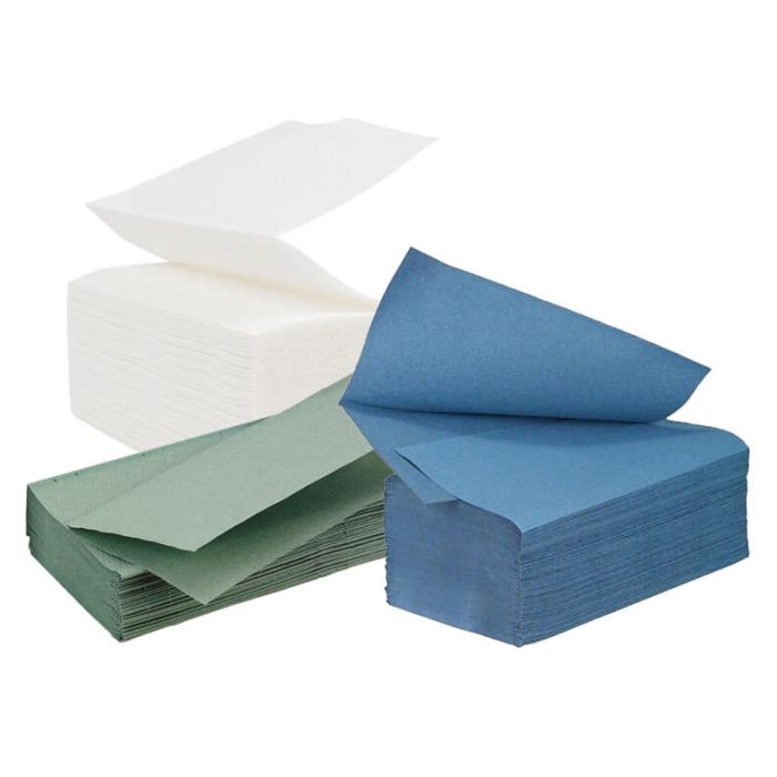 Contract V-Fold Hand Towel 2 ply, White