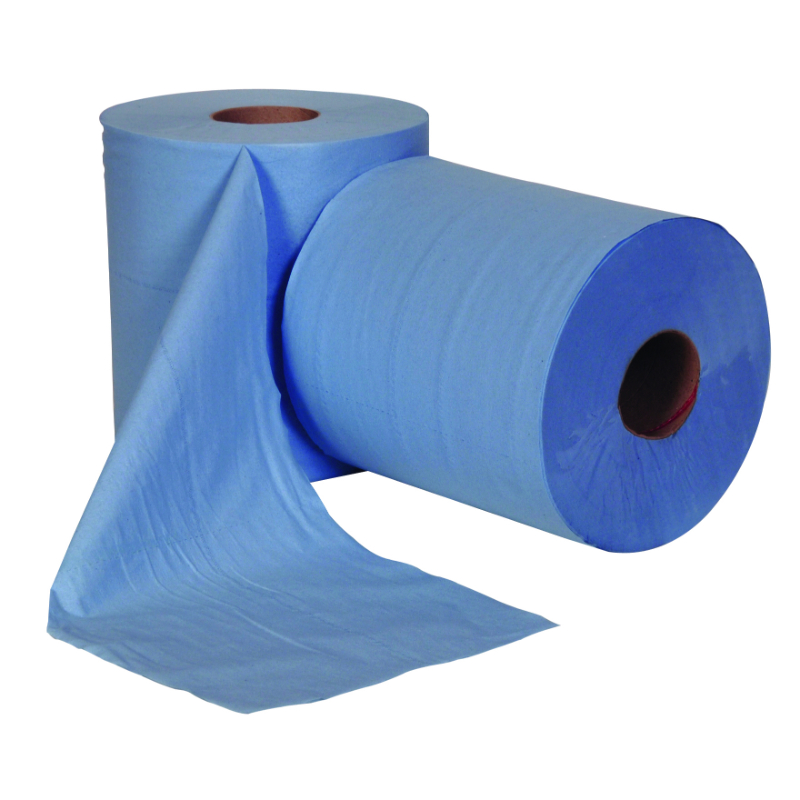 Blue 2 ply centrefeed Roll