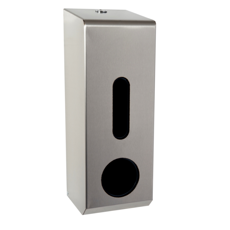 3-Toilet Roll Dispenser, Stainless Steel