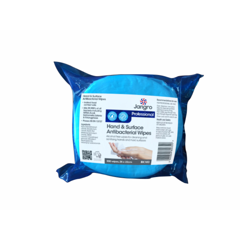 Hand & Surface Antibacterial Wipes