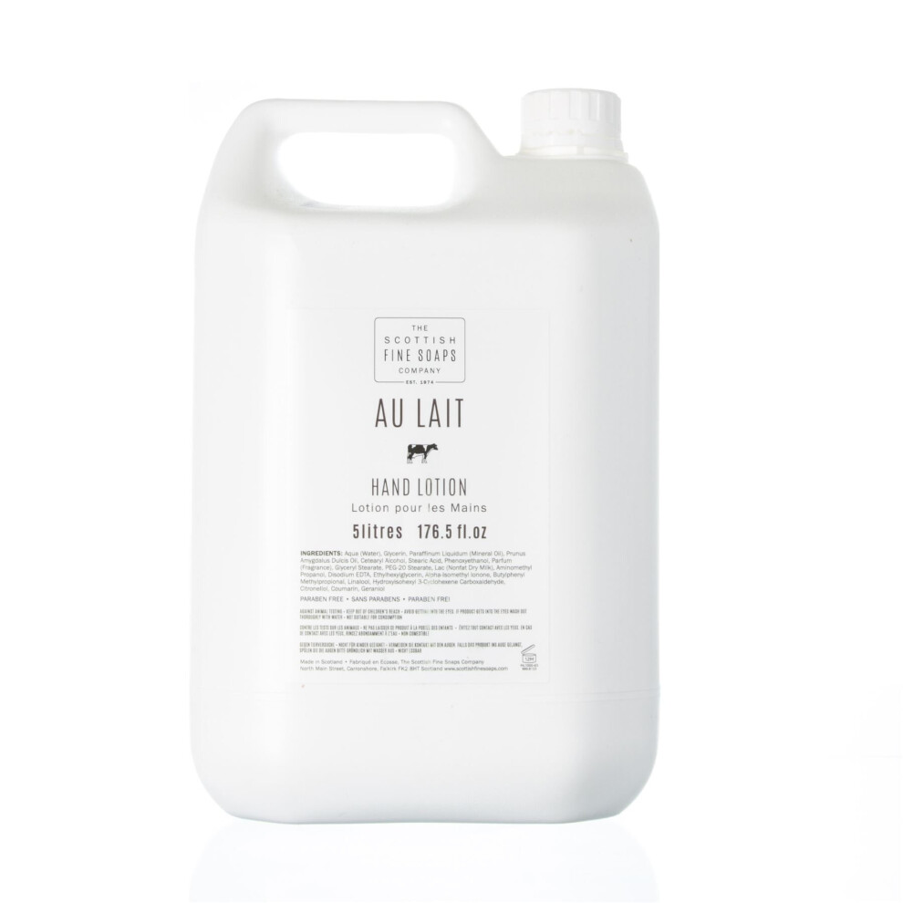 Au Lait Hand Lotion 5L