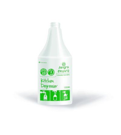 Trigger Bottle for Kitchen Degreaser Sachets