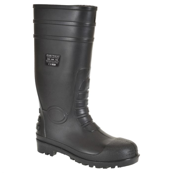 Total Safety Wellington S5 Black, Size 13