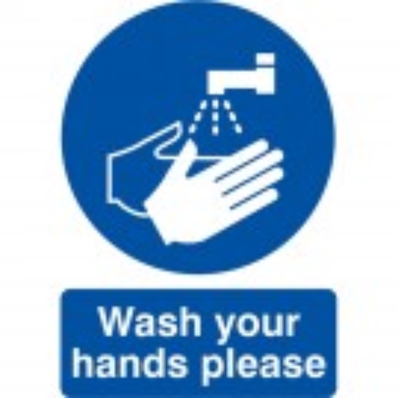 Wash your hands please 210x148 Rigid