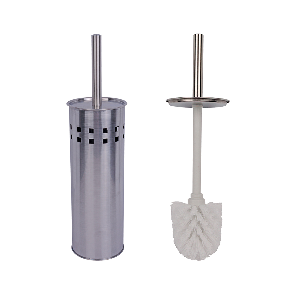 Stainless Steel Toilet Brush & Holder Set