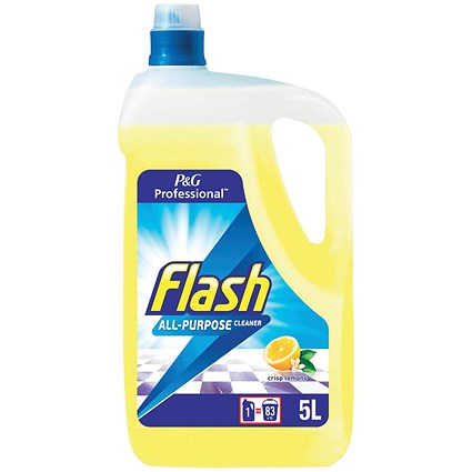 Flash Multi Surface & Floor Cleaner 5L Lemon