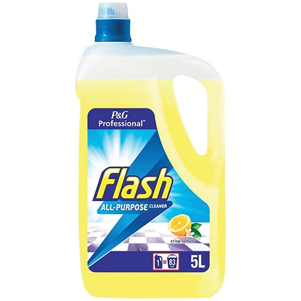 Flash Multi Surface and Floor Cleaner 5L Lemon
