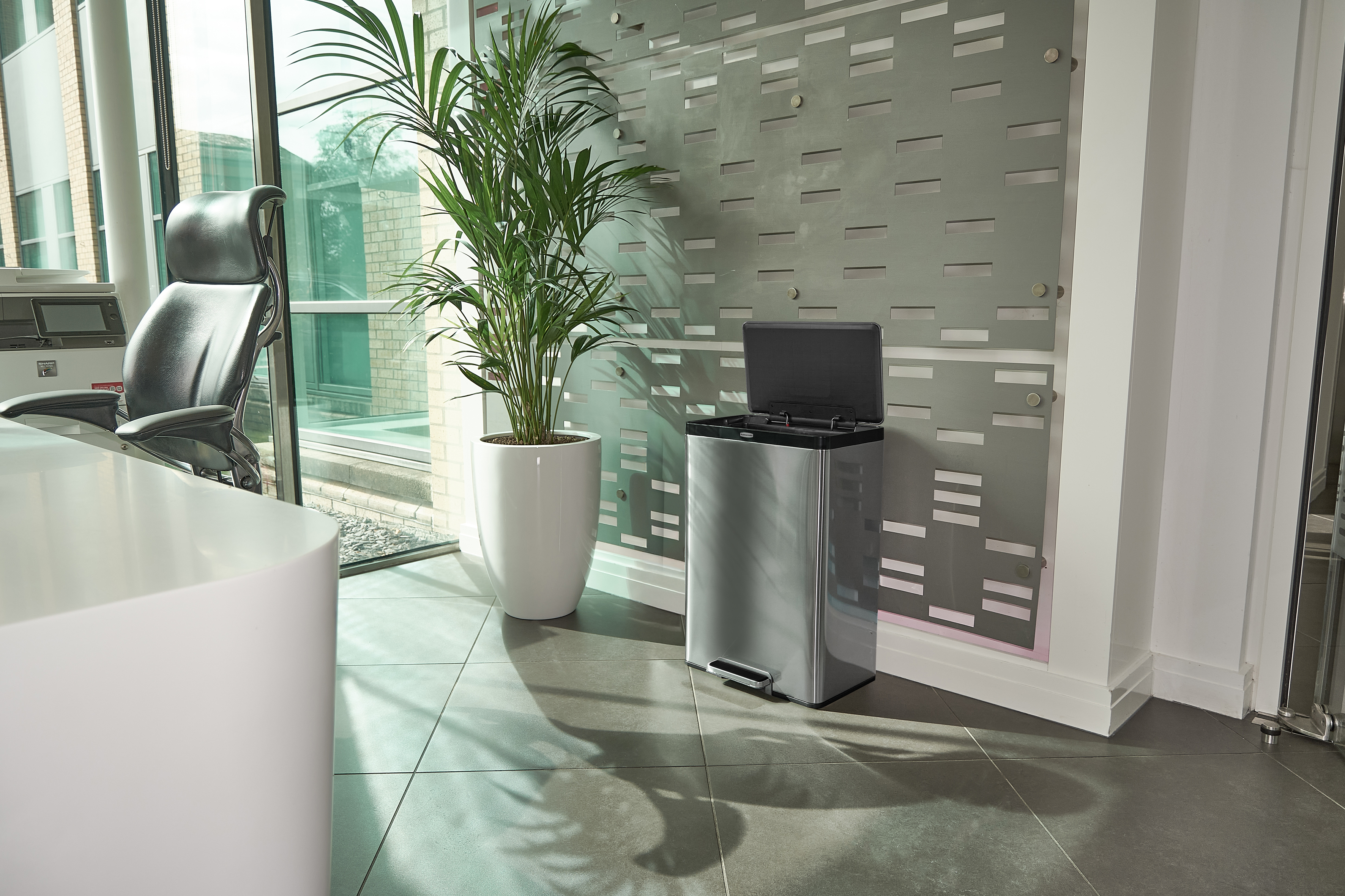 Stainless Steel Step On Bin 45L