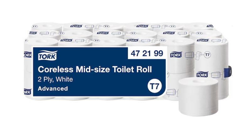 Tork Coreless Mid Size Toilet Roll x36