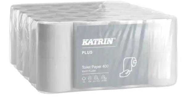 Katrin Plus Easyflush T/Roll 5 x 8 rolls