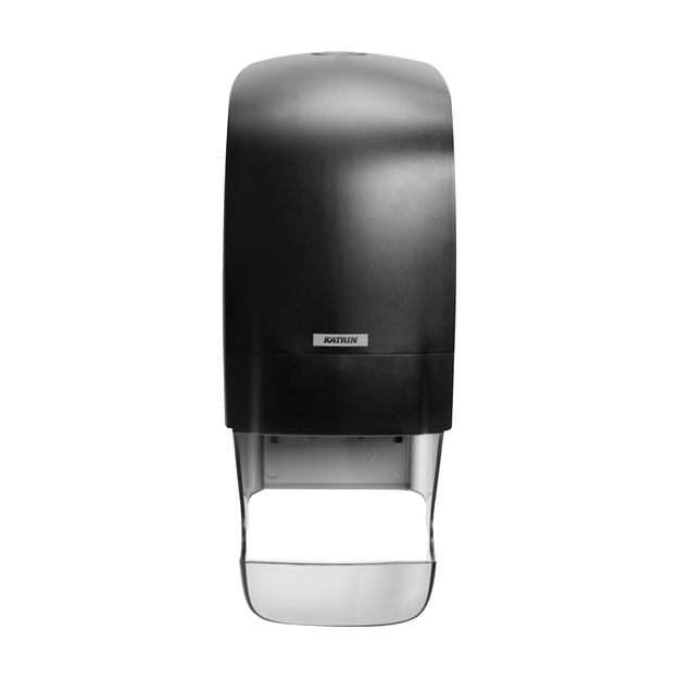 Katrin Toilet Dispenser Black with Core Catcher