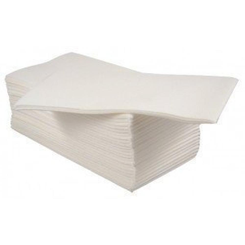 Bulky Soft Airlaid 8 Fold 2ply White Napkins (10x50)#