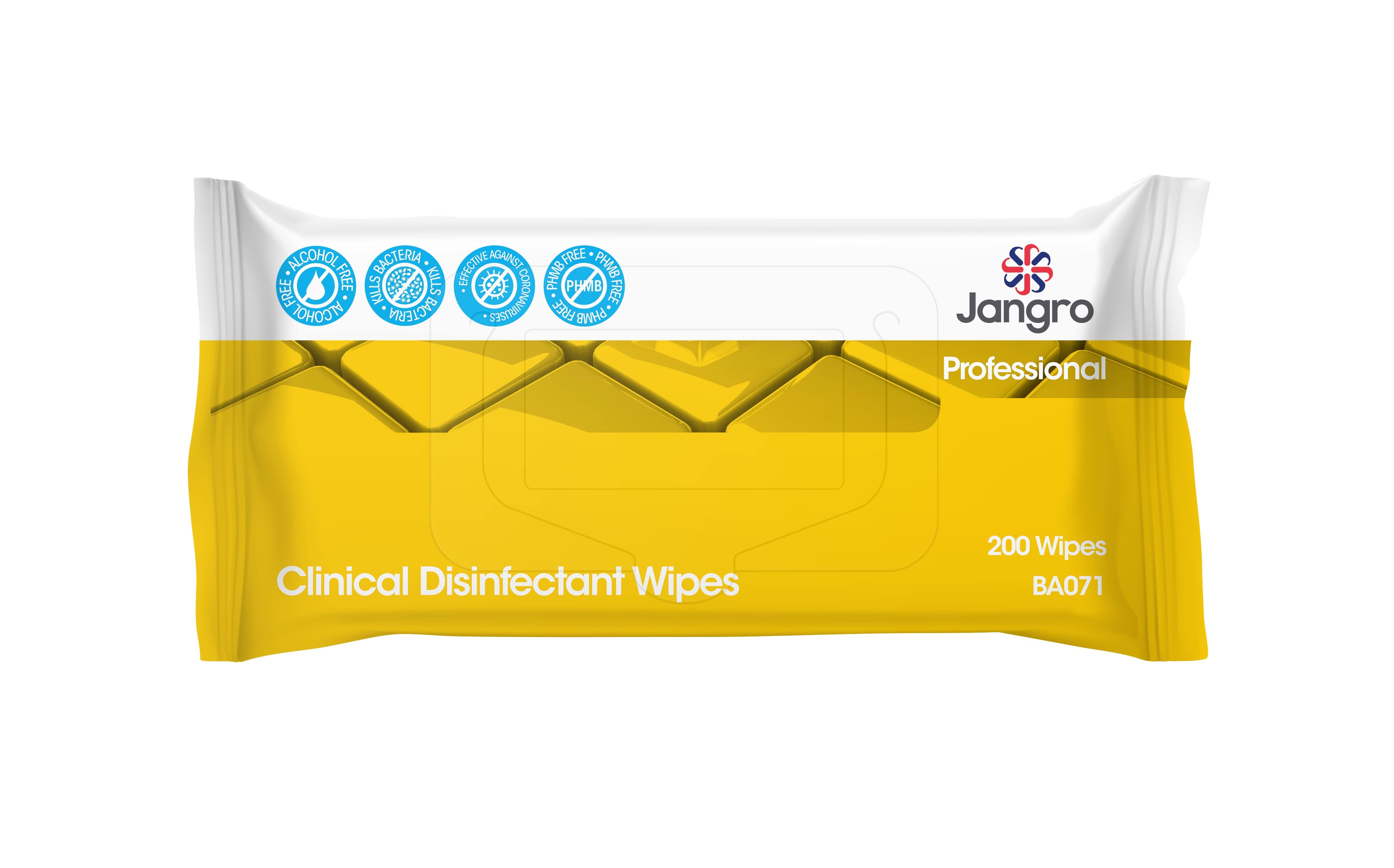 Jangro Disinfectant Wipes AlcoholFree x200