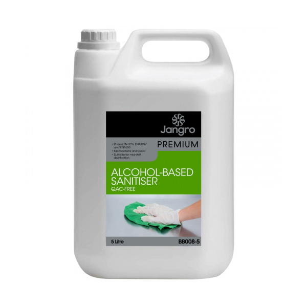 Alcohol Based Sanitiser 5L QAC-Free (Suface Only)