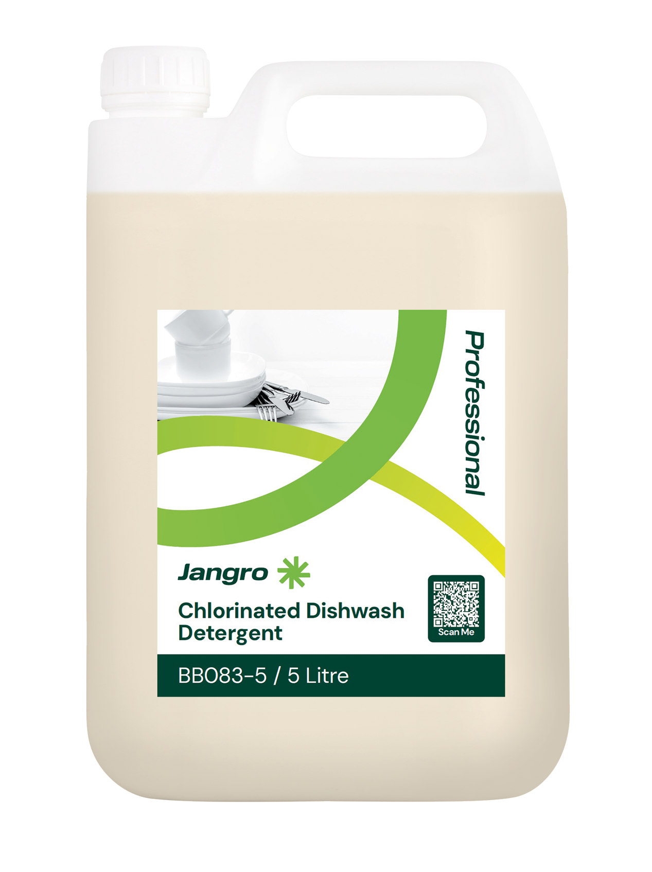 Jangro Chlorinated Dishwash Detergent 5L
