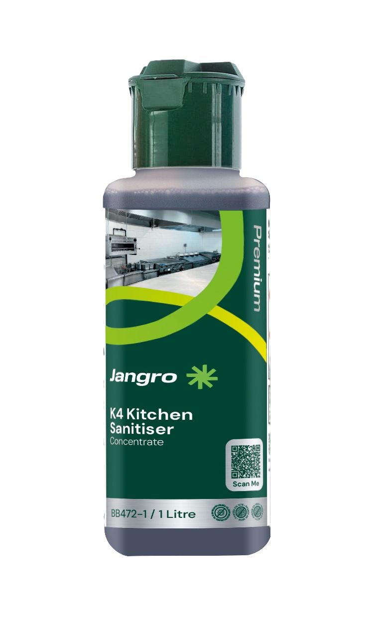 NEW K4 Kitchen Sanitiser Concentrate Virucidal 1l