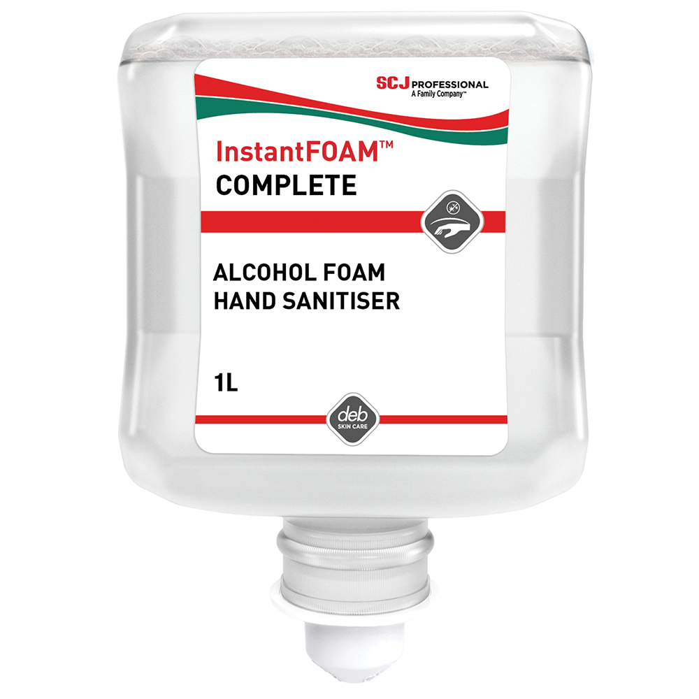 SCJ Instant Foam Hand Sanitiser 6 x 1 Litre