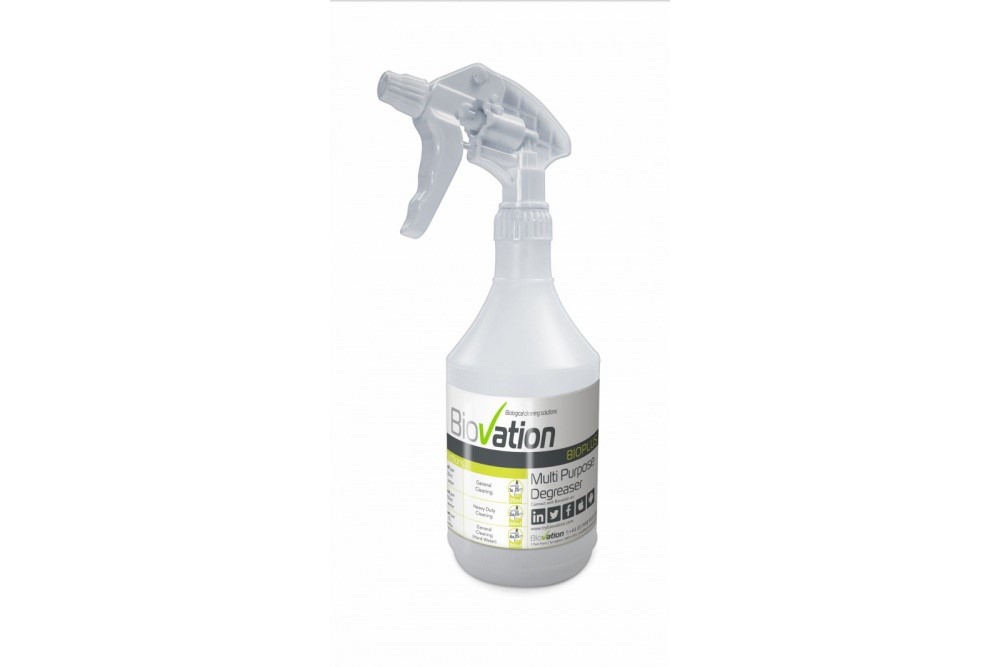 BioPlus Screen Printed Trigger Spray Bottle 750ml#