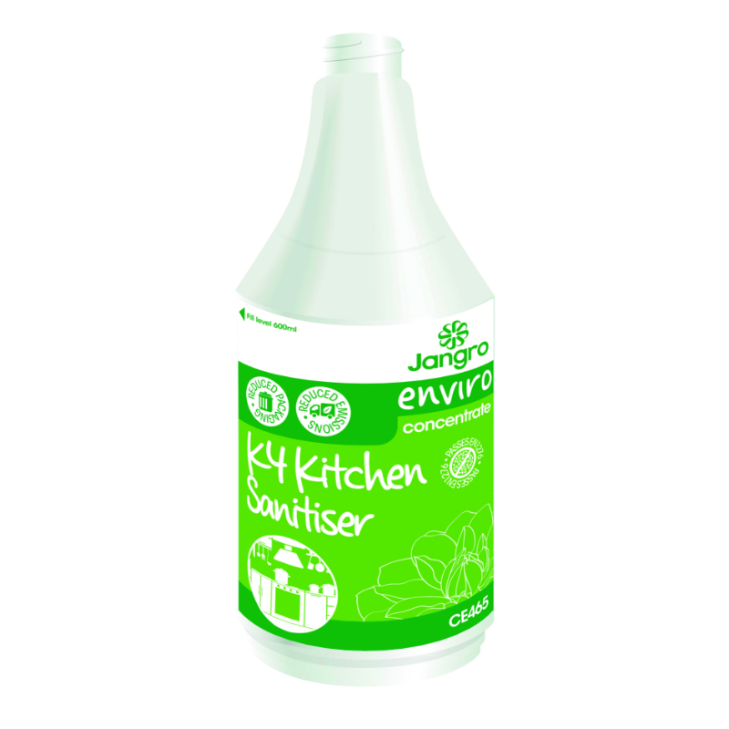 Trigger Bottle for K4 Kitchen Sanitiser Concentrate