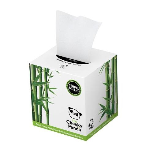 Cheeky Panda Cube Box Facial Tissues 3 ply 56 sheets x 12