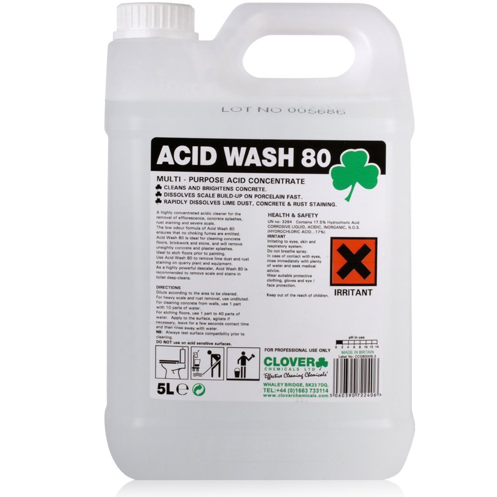 Clover Acid Wash 80 5l