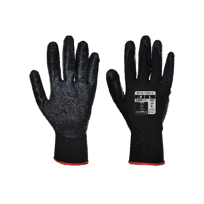 Dexti-Grip Glove Black Size 11 XXL