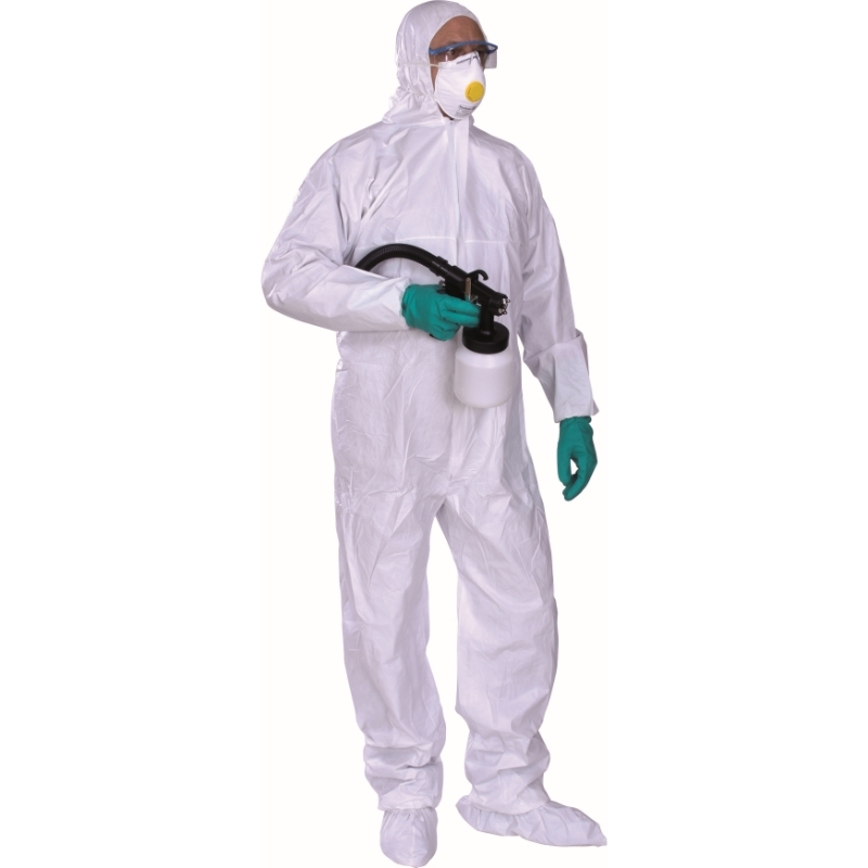 Superior Disposable Boiler Suit White Med