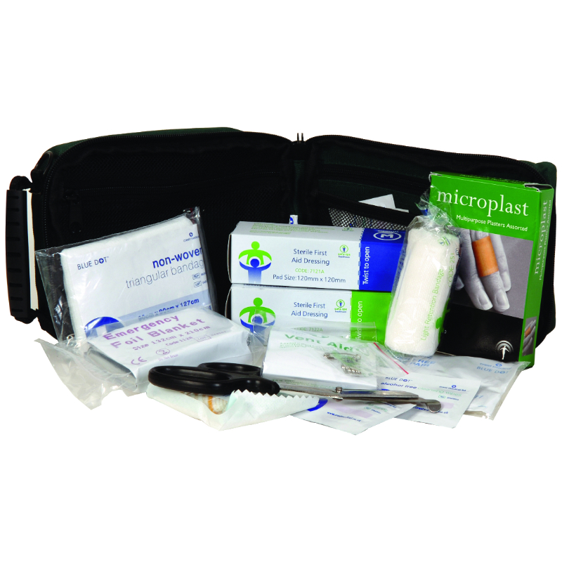 Vehicle 1st Aid Kit in Zip Bag