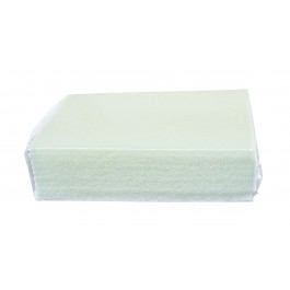 Scouring Pad, White pack of 10