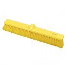 Premier Flat, Stiff Sweeping Broom in Yellow 500mm