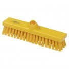 Yellow Premier Deck Scrubber (Stiff)