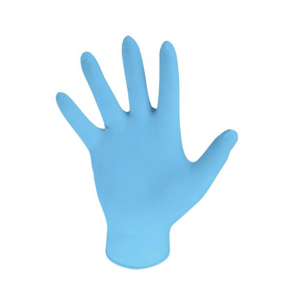 Blue Nitrile Powder Free Gloves x100 Small