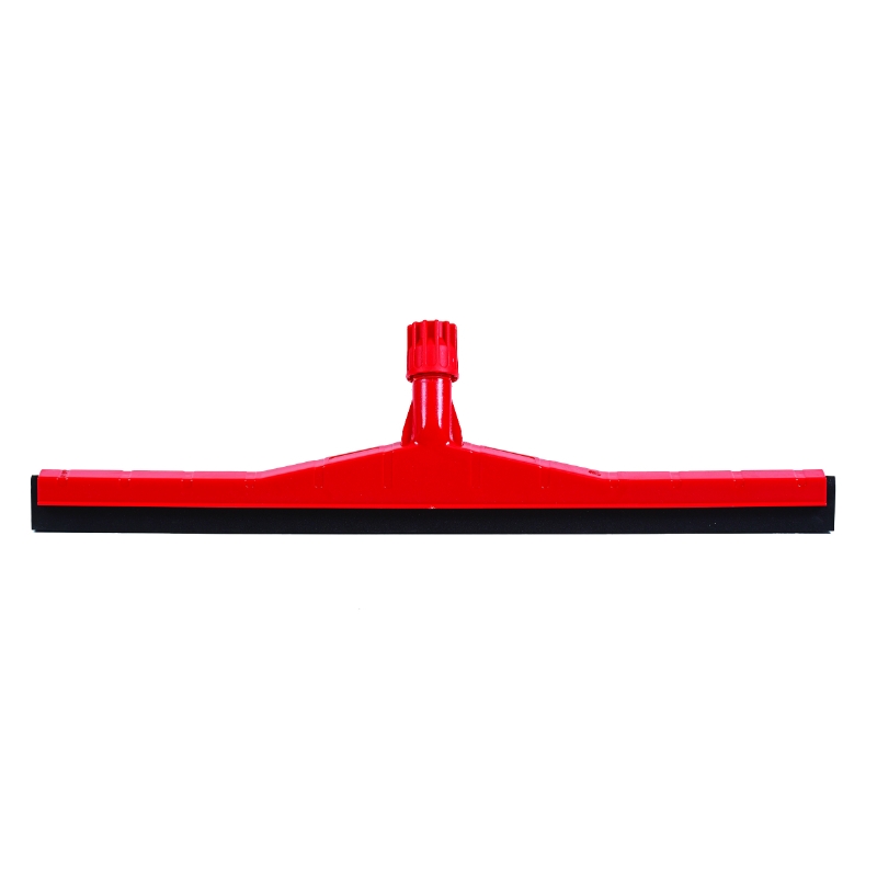 Red Plastic Floor Squeegee 45cm