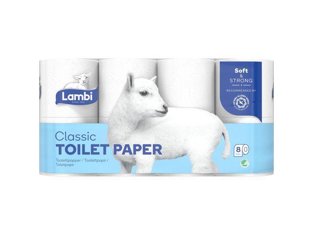 New Lambi 3ply Luxury T/Roll 40 rolls (5x8) 20m 160 sheets