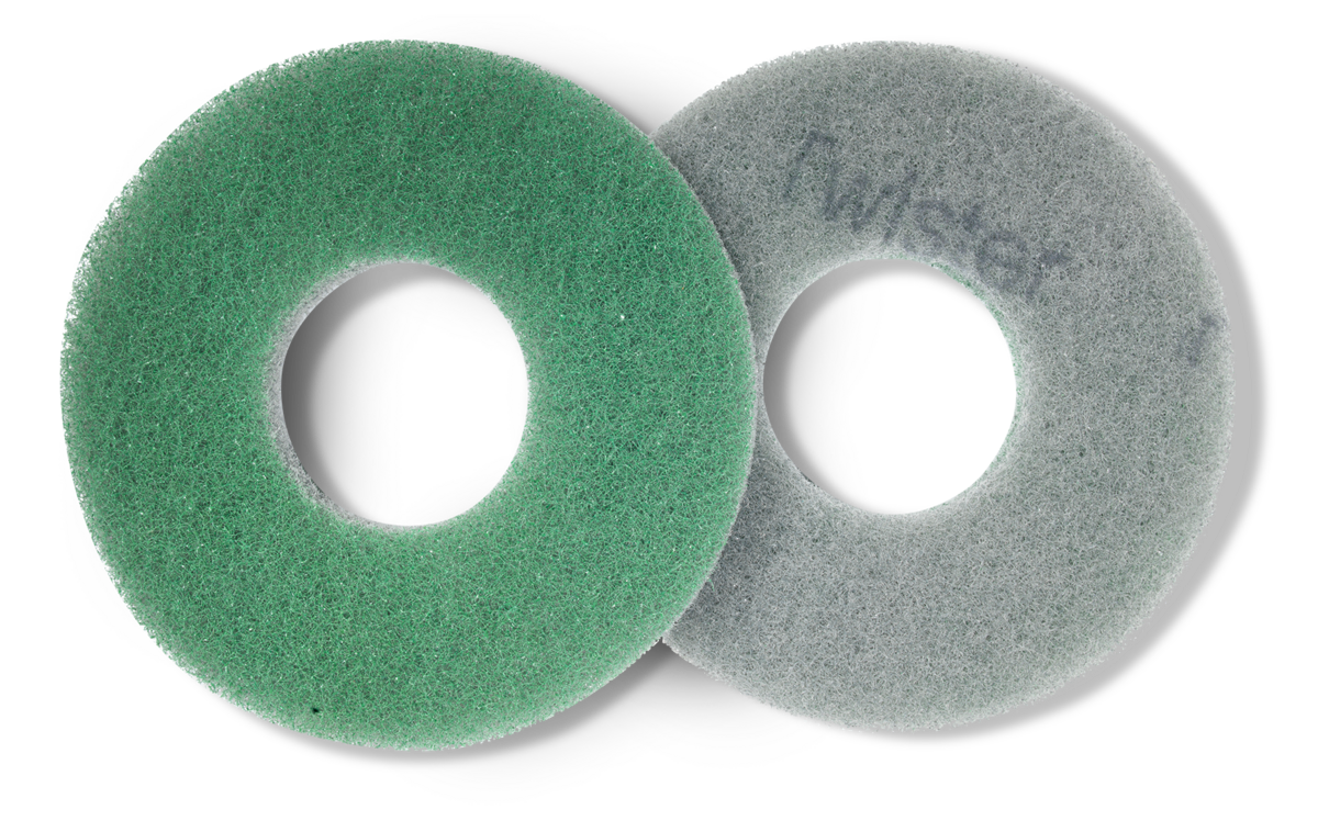 TTB244 Floor Pad Diamond Green 2 per pack