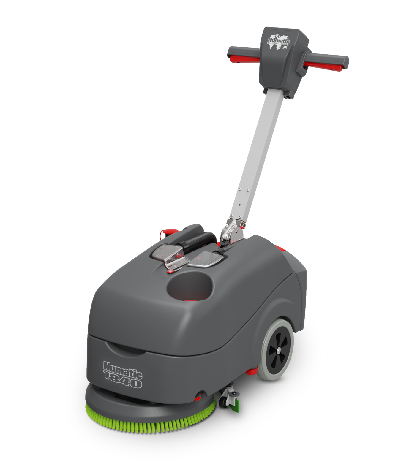 Numatic TTB1840NX Cordless Compact Scrubber Dryer 2x NX Batteries & Scrub Brush