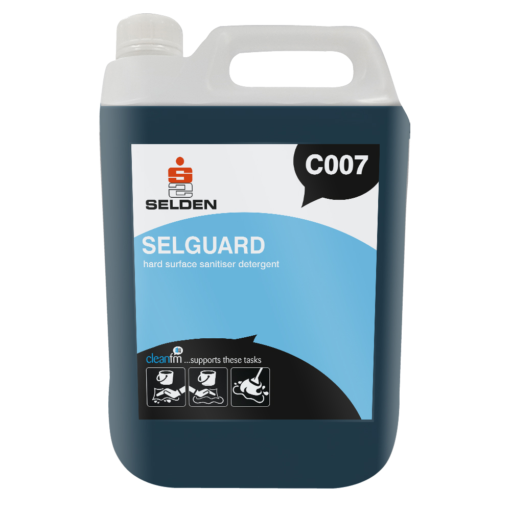 Selden Selguard Hard Surface Sanitiser Detergent 5l
