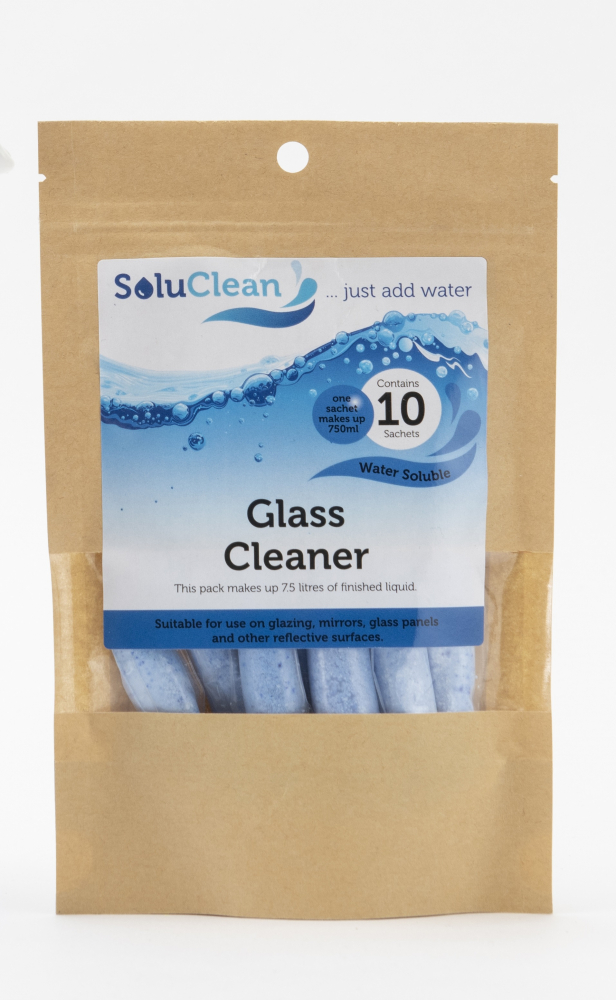 Glass & UPVC Cleaner sachets 20 x 5ml