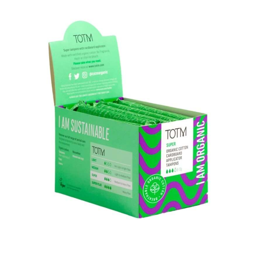 TOTM Applicator Tampons Super 12 x 30