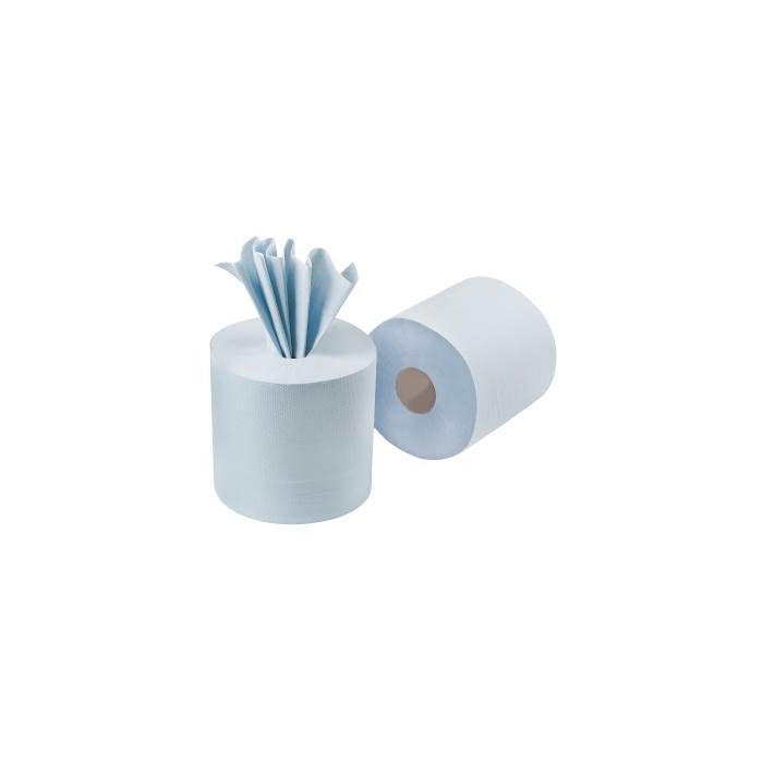 Blue Roll Centrefeed 2ply x 6