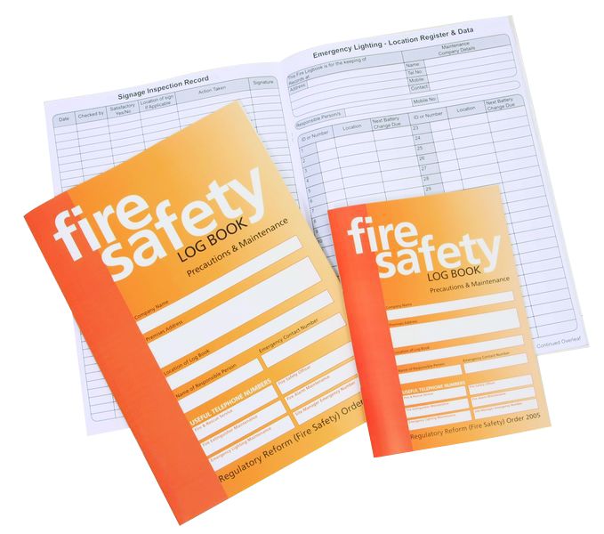 Fire Safety Log Book A4