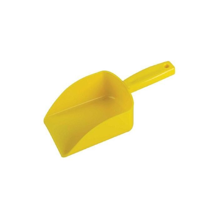 Hygiene Plastic Scoop, 240mm Yellow